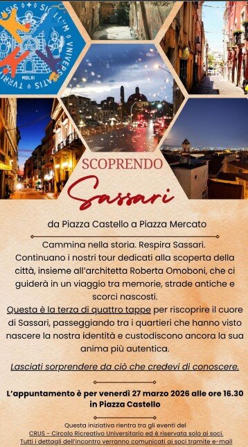 Scoprendo Sassari – TERZA TAPPA: Da Piazza Castello a Piazza Mercato