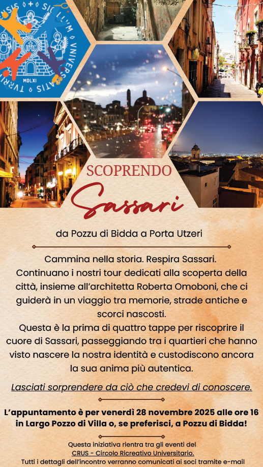 Scoprendo Sassari: da Pozzu di Bidda a Porta Utzeri