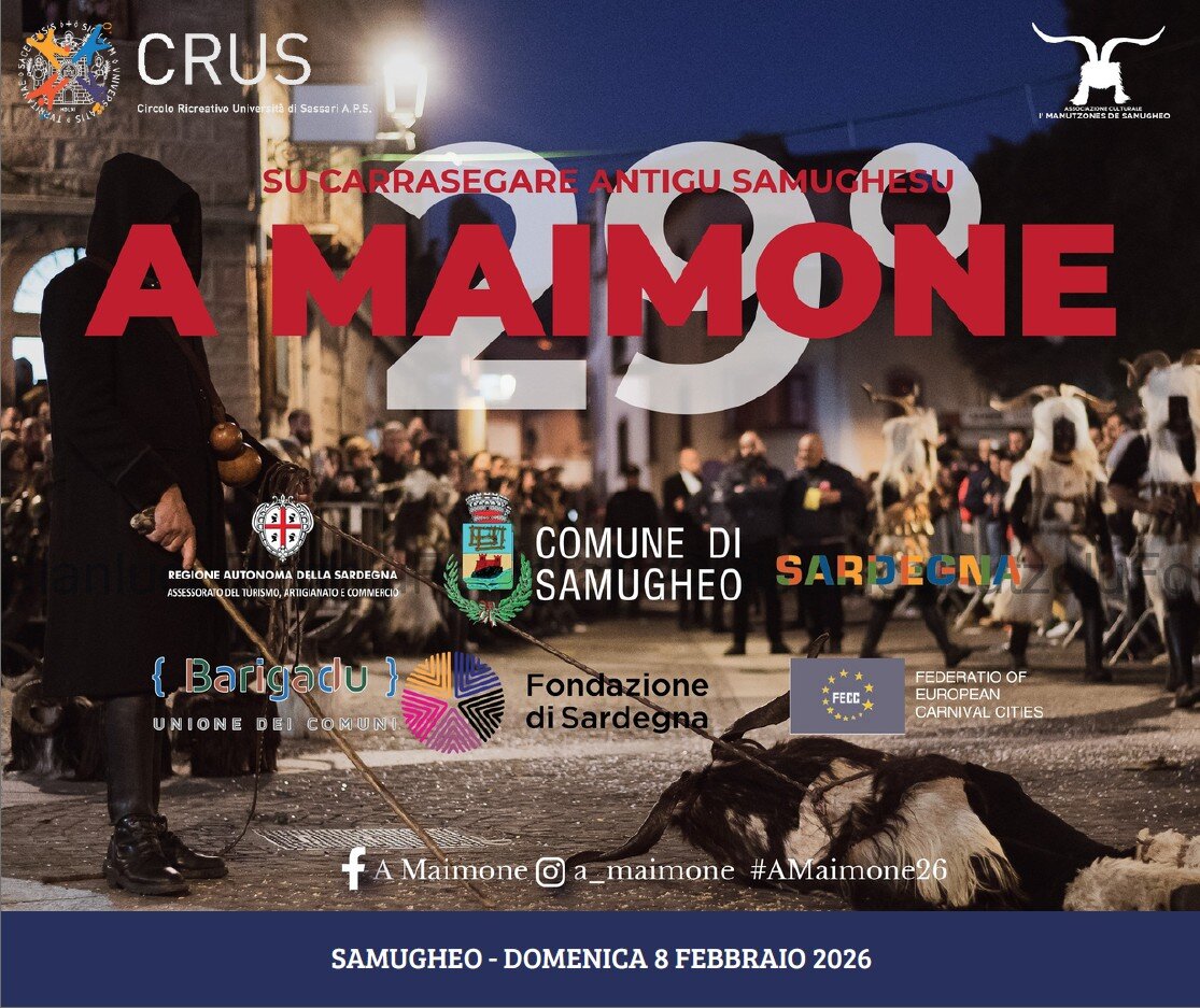Gita a Samugheo in occasione dell&rsquo;evento &ldquo;A Maimone. Su carrasegare antigu samughesu"