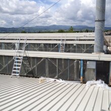 EDIFICIO INDUSTRIALE - San Giustino (PG) Progettazione sistema anticaduta e scale d'appoggio di accesso alle varie coperture