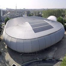 PALALIDO - ALLIANZ CLOUD - Milano (MI) Progettazione sistema anticaduta su copertura in alluminio KALZIP