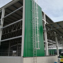 EDIFICIO INDUSTRIALE - Forlì (FC) Progettazione sistema anticaduta e scala di accesso alla marinara