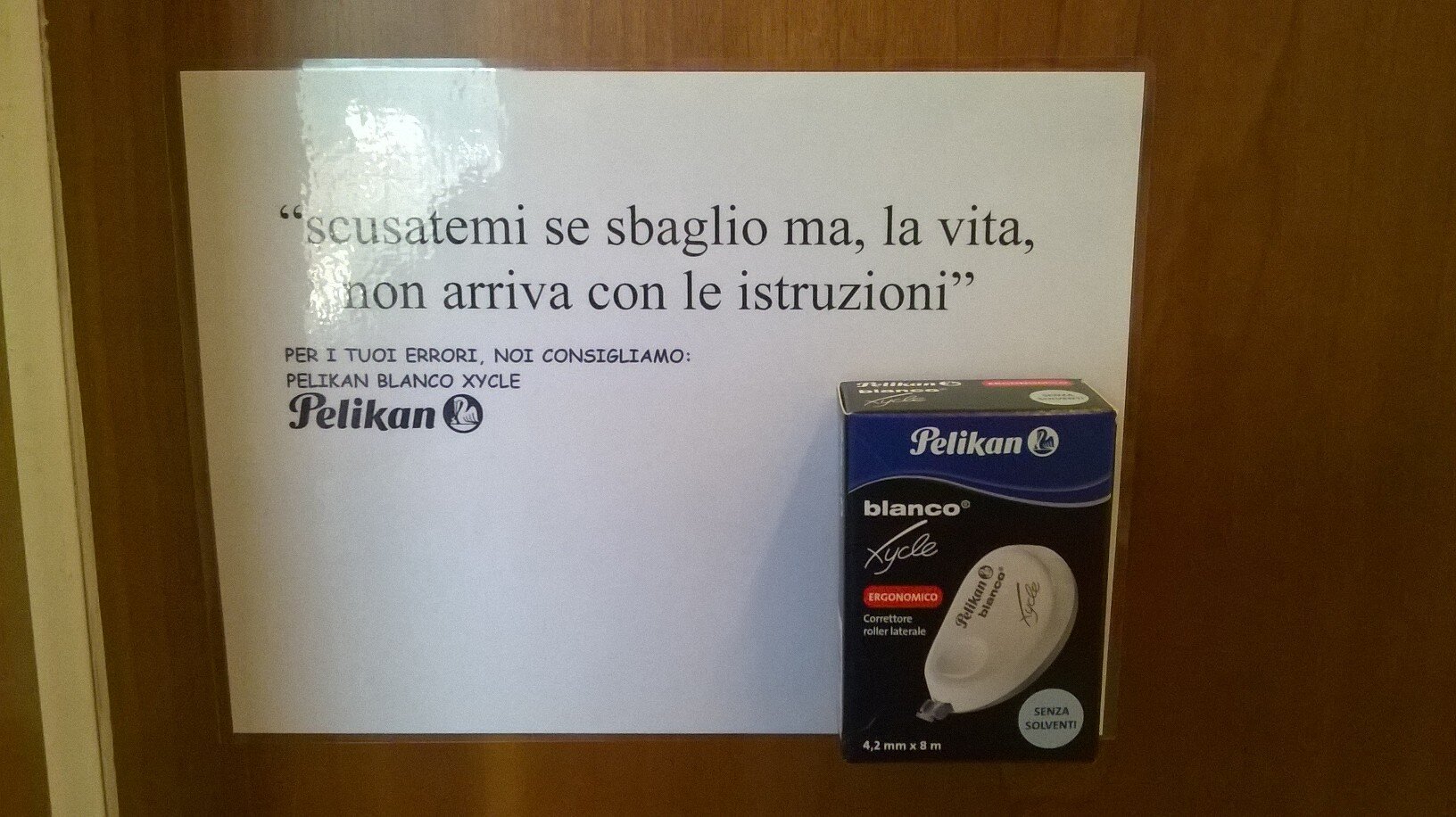 OGGI CONFRONTIAMO I ... cancellini a nastro
