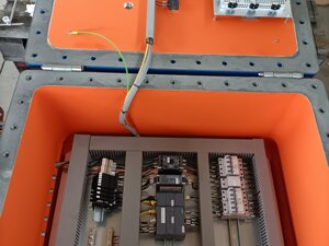 quadro elettrico atex più HMI