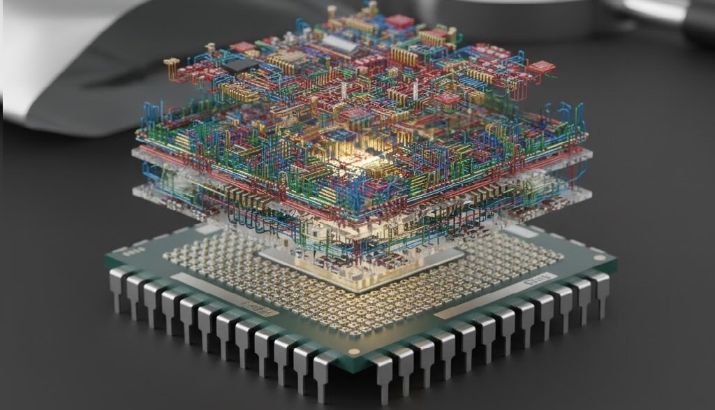 Com'è fatto un microprocessore