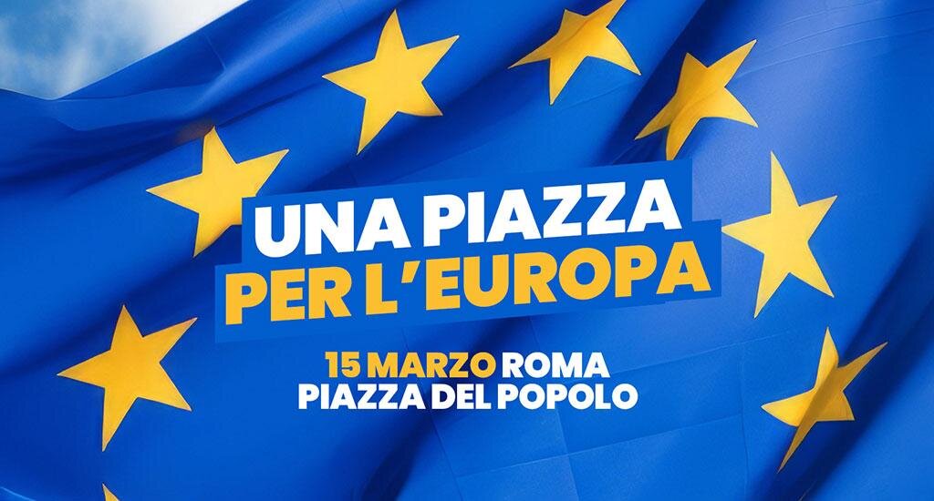 La DC in Piazza per l'Europa