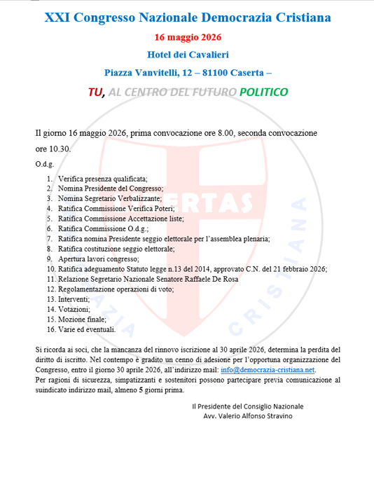 convocazione consiglio