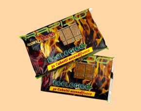 Accendifuoco ecologico Rapido 32 cubi Dicora | DI.CO.RA. SRL