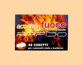Accendifuoco bianco base cherosene Rapido Dicora | DI.CO.RA. SRL