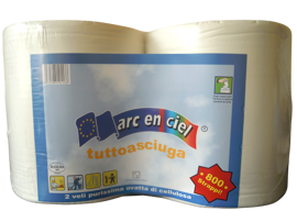 pi0600 - bobina carta lisc.800 str. arc en c.