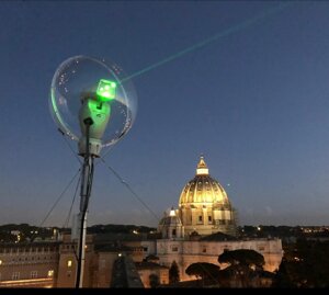 Dissuasore laser anti piccioni