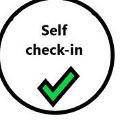 self check-in dalle 15.00 alle 22.00