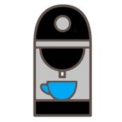 MACCHINETTA CAFFE' NESPRESSO CON CAPSULE