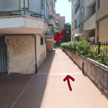 Corridoio del cortile del palazzo