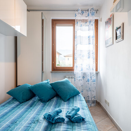Divano letto aperto
