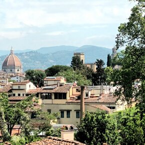 Vista sul Duomo e sul Campanile di Giotto