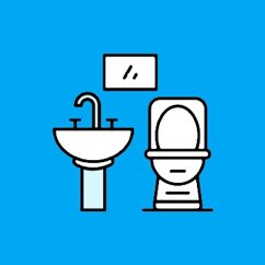 1 BAGNO CON DOCCIA E BIDET