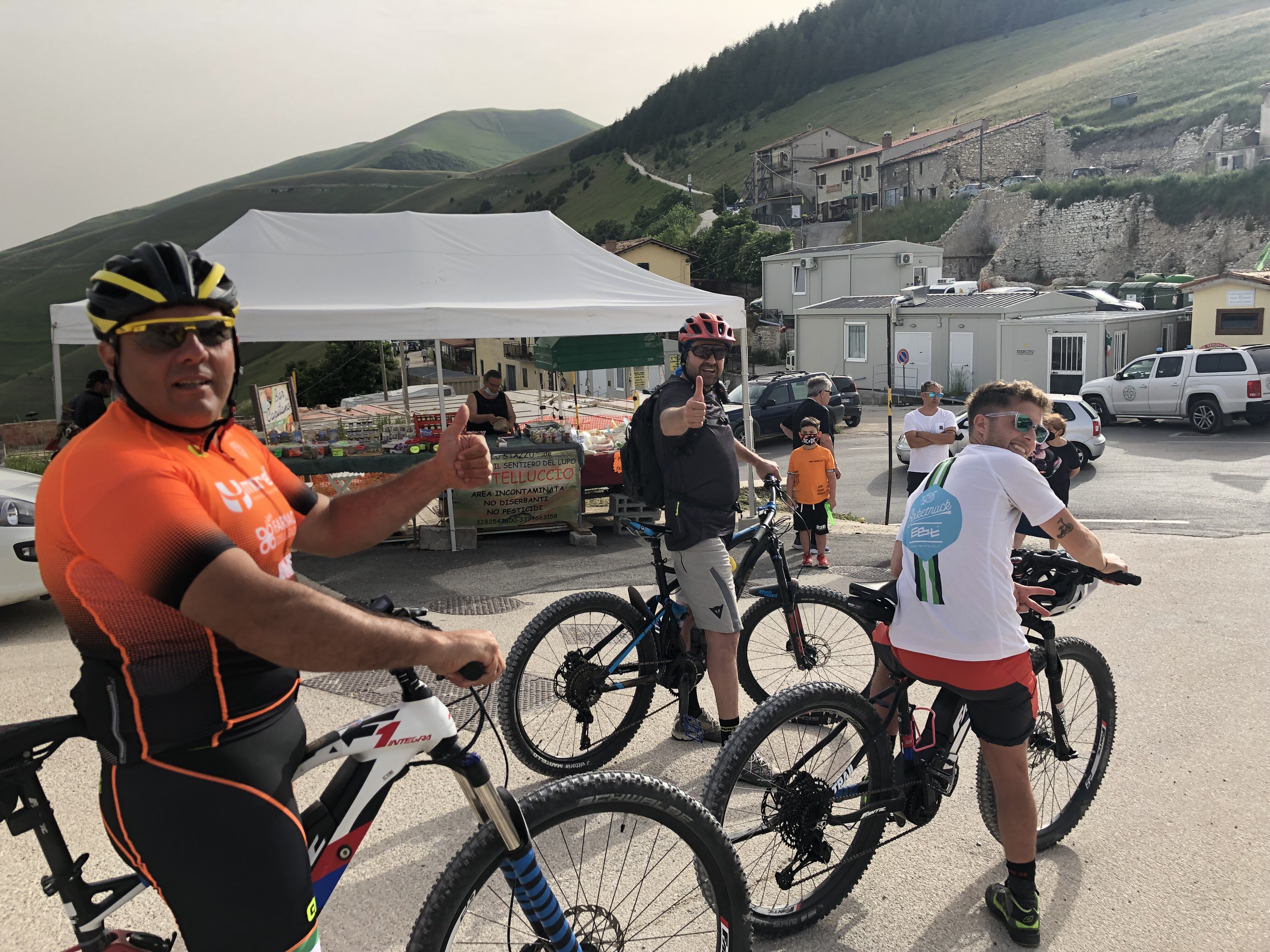Noleggio ebike a Castelluccio