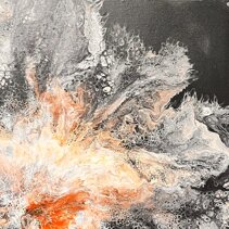 Decorazione Fluid Art