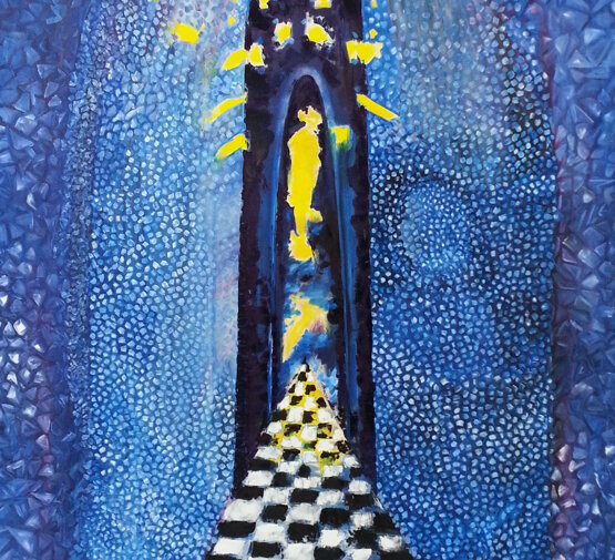 Light/Luce oil on canvas/olio su tela, 120 x 210 cm, 2013