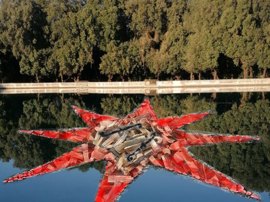 Water star Red Progetto per PAC, Reggia di Caserta
