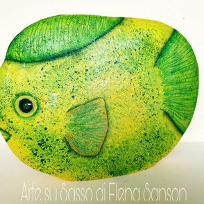 Pesce GialloVerde 24x18