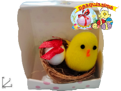 Pulcini pasquali su nido Figura 08 PASQUISSIMA EAN 8033113945362 ENTRATA LIBERA SHOPPING Via Marco Emilio Lepido 54/4E 40132 Borgo Panigale