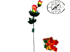 Fiore finto stelo lungo Linea ZC Distribuzione Rosa 3T Giallo Rosso EAN 8006688281917 ENTRATA LIBERA SHOPPING Via Marco Emilio Lepido 54/4E 40132 Bologna Borgo Panigale