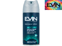 Deodorante Uomo per il corpo 100ml Linea EVIN HOMME NEPTUNE Fragranza Sorbetto di Agrumi & Legni Marini EAN 8007675733846 ENTRATA LIBERA SHOPPING Via Marco Emilio Lepido 54/4E 40132 Borgo Panigale
