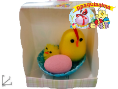 Pulcini pasquali su nido Figura 02 PASQUISSIMA EAN 8033113305665 ENTRATA LIBERA SHOPPING Via Marco Emilio Lepido 54/4E 40132 Borgo Panigale