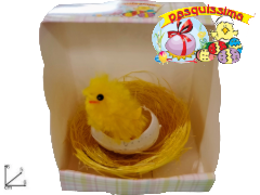 Pulcini pasquali su nido Figura 07 PASQUISSIMA EAN 8033113305665 ENTRATA LIBERA SHOPPING Via Marco Emilio Lepido 54/4E 40132 Borgo Panigale