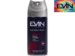 Deodorante Uomo per il corpo 100ml Linea EVIN HOMME MARS Fragranza Zenzero & Labdano EAN 8007675733877 ENTRATA LIBERA SHOPPING Via Marco Emilio Lepido 54/4E 40132 Borgo Panigale