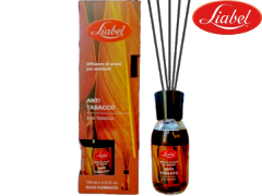 Diffusore con midollini (5pcs) per ambiente LIABEL 125ml Antitabacco EAN 8054377628703 ENTRATA LIBERA SHOPPING Via Marco Emilio Lepido 54/4E 40132 Bologna Borgo Panigale
