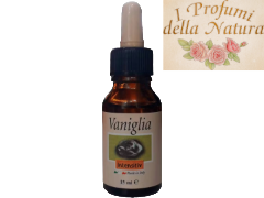 Olio essenziale 15ml I PROFUMI DELLA NATURA Essenza di Vaniglia Bottiglietta con il contagocce EAN 8025978006108 ENTRATA LIBERA SHOPPING Via Marco Emilio Lepido 54/4E 40132 Bologna Borgo Panigale