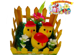 Pulcini pasquali su nido Figura 04 PASQUISSIMA EAN 8033113305665 ENTRATA LIBERA SHOPPING Via Marco Emilio Lepido 54/4E 40132 Borgo Panigale