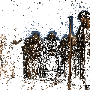 gif 300 statuine presepe magi su cammello dueesse 10cm 803113739033