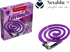 Spirali zampironi insetticidi Lavanda 10pcs SETABLU EAN 8058951023373 ENTRATA LIBERA SHOPPING Via Marco Emilio Lepido 54/4E 40132 Bologna Borgo Panigale Spirali zampironi insetticidi Lavanda 10pcs SETABLU EAN 8058951023373 ENTRATA LIBERA SHOPPING Via Marco Emilio Lepido 54/4E 40132 Bologna Borgo Panigale