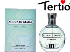EdP Eau de Parfum Femme TERTIO 100ml con vaporizzatore Acqua di Giada Profumo Donna EAN 8052612063937 EdP Eau de Parfum Femme TERTIO 100ml con vaporizzatore Acqua di Giada Profumo Donna EAN 8052612063937