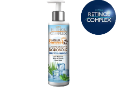 Lozione Doposole 250ml Linea RETINOL COMPLEX ULTRA EAN 8057190170855 ENTRATA LIBERA SHOPPING Via Marco Emilio Lepido 54/4E 40132 Bologna Borgo Panigale