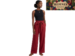 Pantaloni estivi donna REFINES Rosso LE-139 ENTRATA LIBERA SHOPPING di Gianluca Fazioli via Marco Emilio Lepido 54/4E 40132 Bologna Borgo Panigale