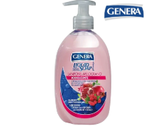 Sapone per mani GENERA flacone con dispenser da 500ml ADDOLCENTE fragranza Lampone e Melograno EAN 8003693402757 Entrata Libera Shopping Via Marco Emilio Lepido 54/4E 40132 Bologna Borgo Panigale