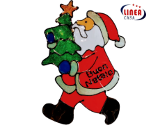 Adesivo sticker in gel natalizio LINEA CASA 35x40cm EAN 8532105136831 ENTRATA LIBERA SHOPPING Via Marco Emilio Lepido 54/4E 40132 Bologna Borgo Panigale