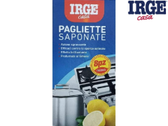 Spugne pagliette insaponate 8pcs IRGE CASA EAN 8021723035058 ENTRATA LIBERA SHOPPING Via Marco Emilio Lepido 54/4E 40132 Bologna Borgo Panigale