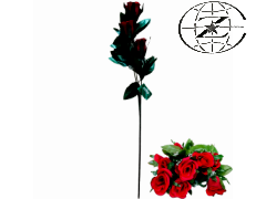 Fiore finto stelo lungo Linea ZC Distribuzione Rosa 3T Rosso EAN 8006688281917 ENTRATA LIBERA SHOPPING Via Marco Emilio Lepido 54/4E 40132 Bologna Borgo Panigale