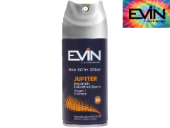 Deodorante Uomo per il corpo 100ml EVIN HOMME JUPITER Fragranza Bergamotto & Muschio di Quercia EAN 8007675891 ENTRATA LIBERA SHOPPING Via Marco Emilio Lepido 54/4E 40132 Borgo Panigale