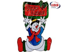 Adesivo sticker in gel natalizio LINEA CASA 35x40cm EAN 8532105136831 ENTRATA LIBERA SHOPPING Via Marco Emilio Lepido 54/4E 40132 Bologna Borgo Panigale