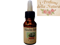 Olio essenziale 15ml I PROFUMI DELLA NATURA Essenza di Muschio Bianco Bottiglietta con il contagocce EAN 8025978006108 ENTRATA LIBERA SHOPPING Via Marco Emilio Lepido 54/4E 40132 Bologna Borgo Panigale