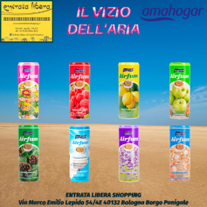 Graniglie profumate AMAHOGAR in barattolo da 350gr ENTRATA LIBERA SHOPPING Via Marco Emilio Lepido 54/4E 40132 Bologna Borgo Panigale Graniglie profumate AMAHOGAR in barattolo da 350gr ENTRATA LIBERA SHOPPING Via Marco Emilio Lepido 54/4E 40132 Bologna Borgo Panigale