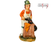 Statuina presepio DUEESSECHRISTMAS Mestieri 10cm EAN 8033113296406 Entrata Libera Shopping Via Emilio Lepido 54/4E 40132 Bologna Borgo Panigale