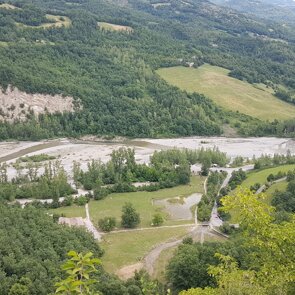 FONTI DI POIANO VISTA DALL'ALTO